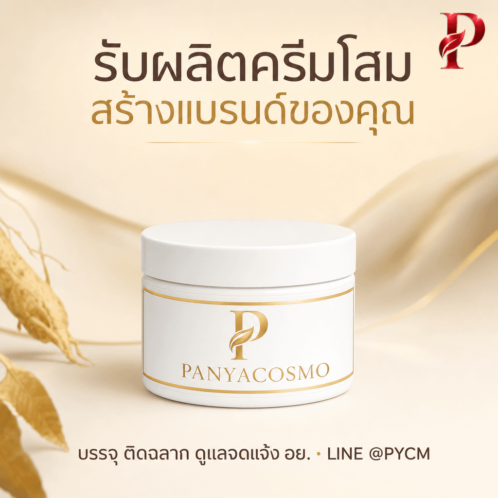 เนื้อครีมโสม+เห็ดถั่งเช่าทองคำ จินเส็ง คอร์ดี้เซ็ปส์ โกลด์ ครีม (ขายเนื้อบัลค์ / รับผลิตในแบรนด์คุณ) รูปที่ 6