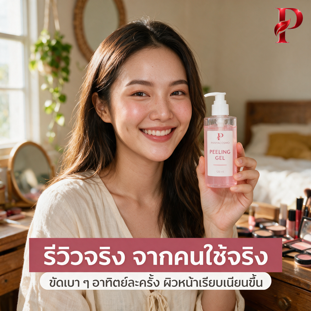 เจลขัดผิวหน้า ผลัดผิวเก่า (พีลลิ่ง เจล) ขนาด 120 / 500 มล. (พร้อมบรรจุขวด / รับผลิตในแบรนด์คุณ) รูปที่ 5