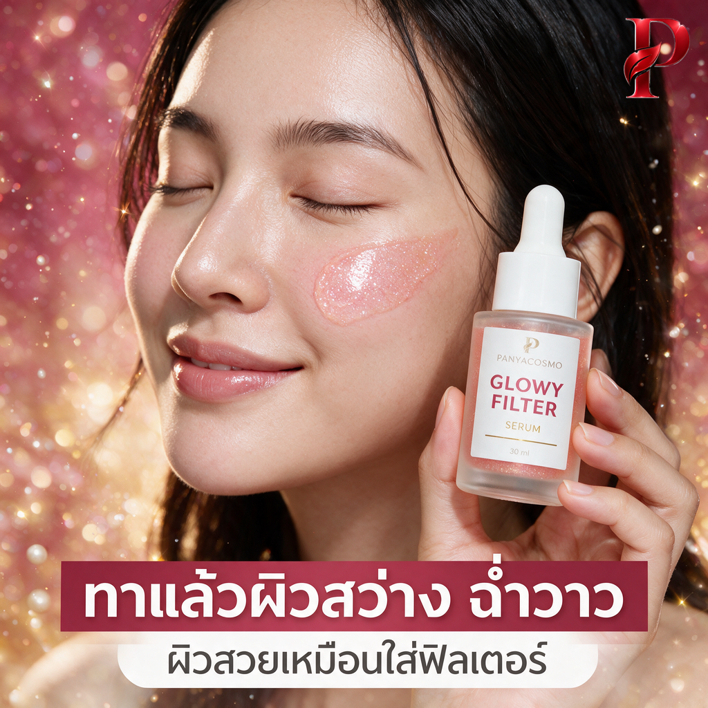 เซรั่มฟิลเตอร์ผิวโกลว์ โกลว์วี่ ฟิลเตอร์ เซรั่ม ขนาด 15 / 20 / 30 มล. (พร้อมบรรจุขวด / รับผลิตในแบรนด์คุณ) รูปที่ 6