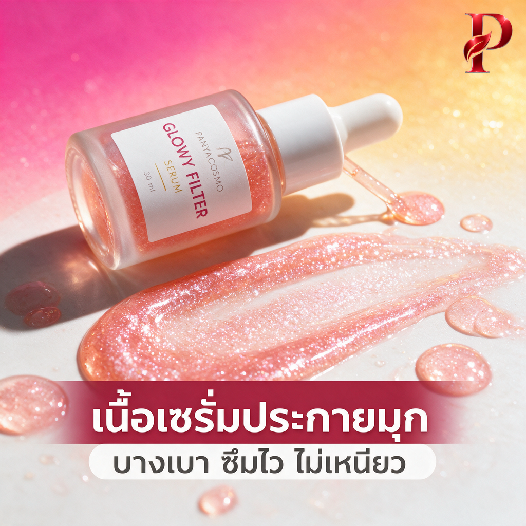 เซรั่มฟิลเตอร์ผิวโกลว์ โกลว์วี่ ฟิลเตอร์ เซรั่ม ขนาด 15 / 20 / 30 มล. (พร้อมบรรจุขวด / รับผลิตในแบรนด์คุณ) รูปที่ 3