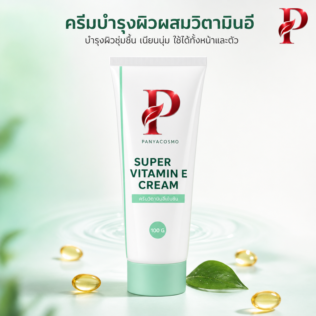 ครีมวิตามินอี หมวดสกินแคร์ขายได้ข้ามทศวรรษ ที่คนเริ่มแบรนด์ควรมีติดพอร์ต